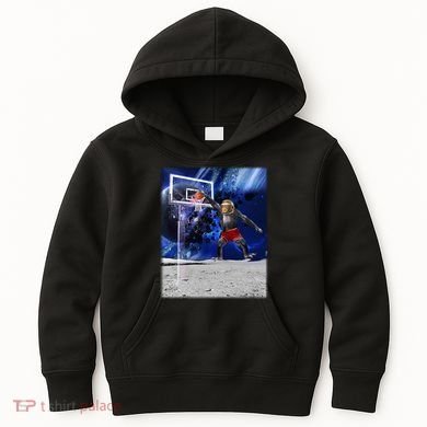 Air Ape Dunking Basketball Monkey Kids Hoodie