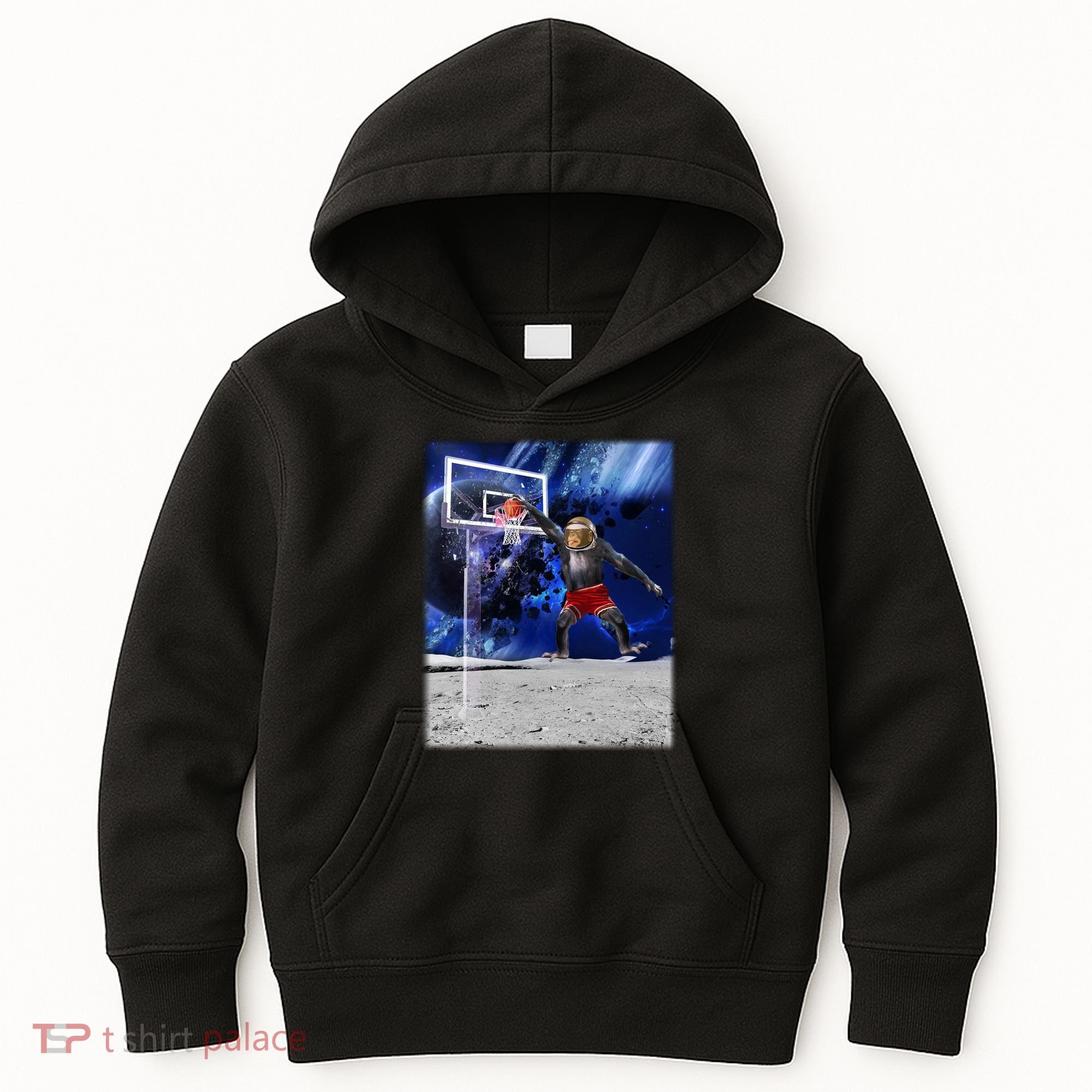 Air Ape Dunking Basketball Monkey Kids Hoodie