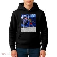 Air Ape Dunking Basketball Monkey Kids Hoodie thumb 4
