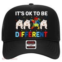 Autism Awareness Day Gift Funny Dabbing English Bulldog Hat thumb 0