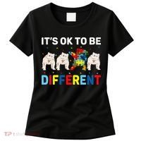 Autism Awareness Day Gift Funny Dabbing English Bulldog Women's T-Shirt thumb 0