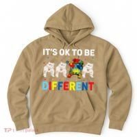 Autism Awareness Day Gift Funny Dabbing English Bulldog Hoodie thumb 0
