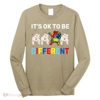 Autism Awareness Day Gift Funny Dabbing English Bulldog Long Sleeve Shirt thumb 0