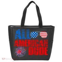 All American Dude 4th Of July Tote Bag thumb 0