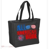 All American Dude 4th Of July Tote Bag thumb 2