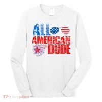 All American Dude 4th Of July Long Sleeve Shirt thumb 0