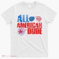 All American Dude 4th Of July T-Shirt thumb 0
