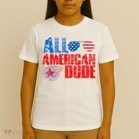 All American Dude 4th Of July T-Shirt thumb 4