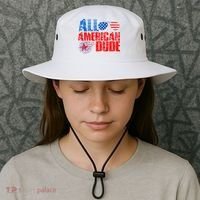 All American Dude 4th Of July Bucket Hat thumb 3