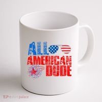 All American Dude 4th Of July Coffee Mug thumb 1