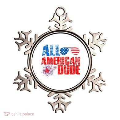 All American Dude 4th Of July Ornament