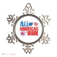 All American Dude 4th Of July Ornament thumb 0