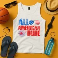 All American Dude 4th Of July Tank Top thumb 4