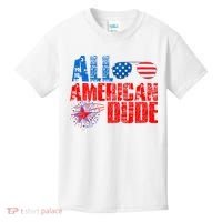 All American Dude 4th Of July Kids T-Shirt thumb 0
