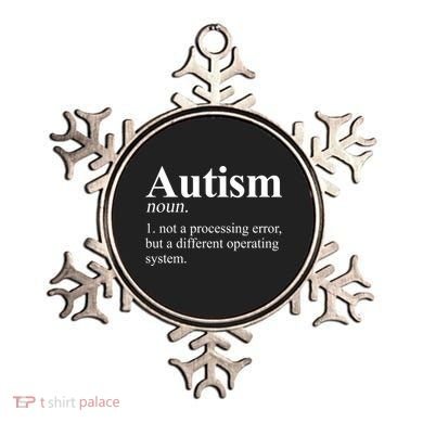 Autism Awareness Definition Gift Ornament
