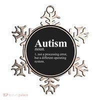 Autism Awareness Definition Gift Ornament thumb 0