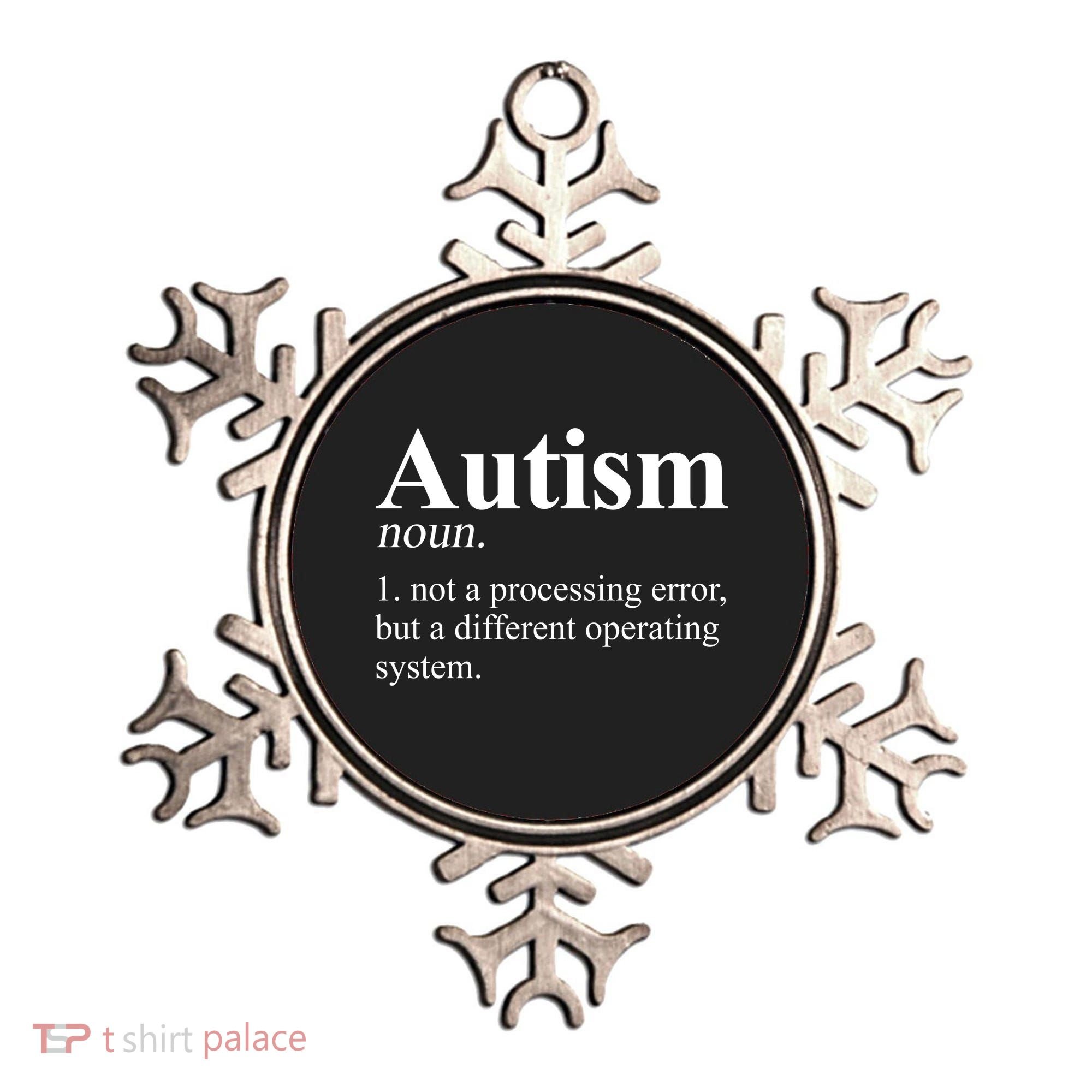 Autism Awareness Definition Gift Ornament
