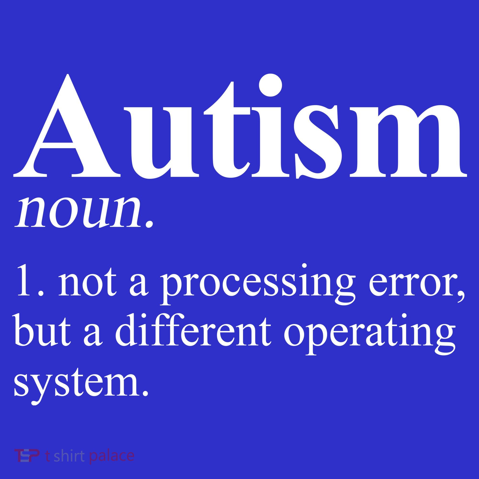 Autism Awareness Definition Gift Coaster