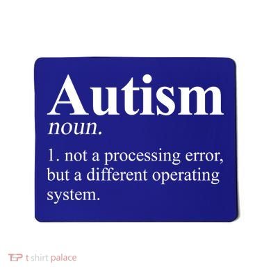 Autism Awareness Definition Gift Mousepad