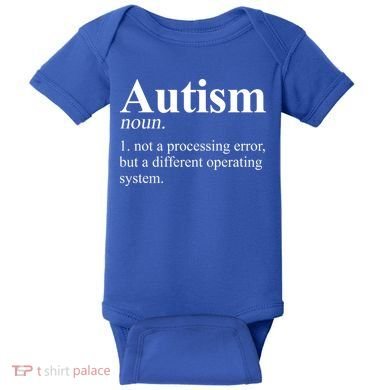 Autism Awareness Definition Gift Baby Bodysuit