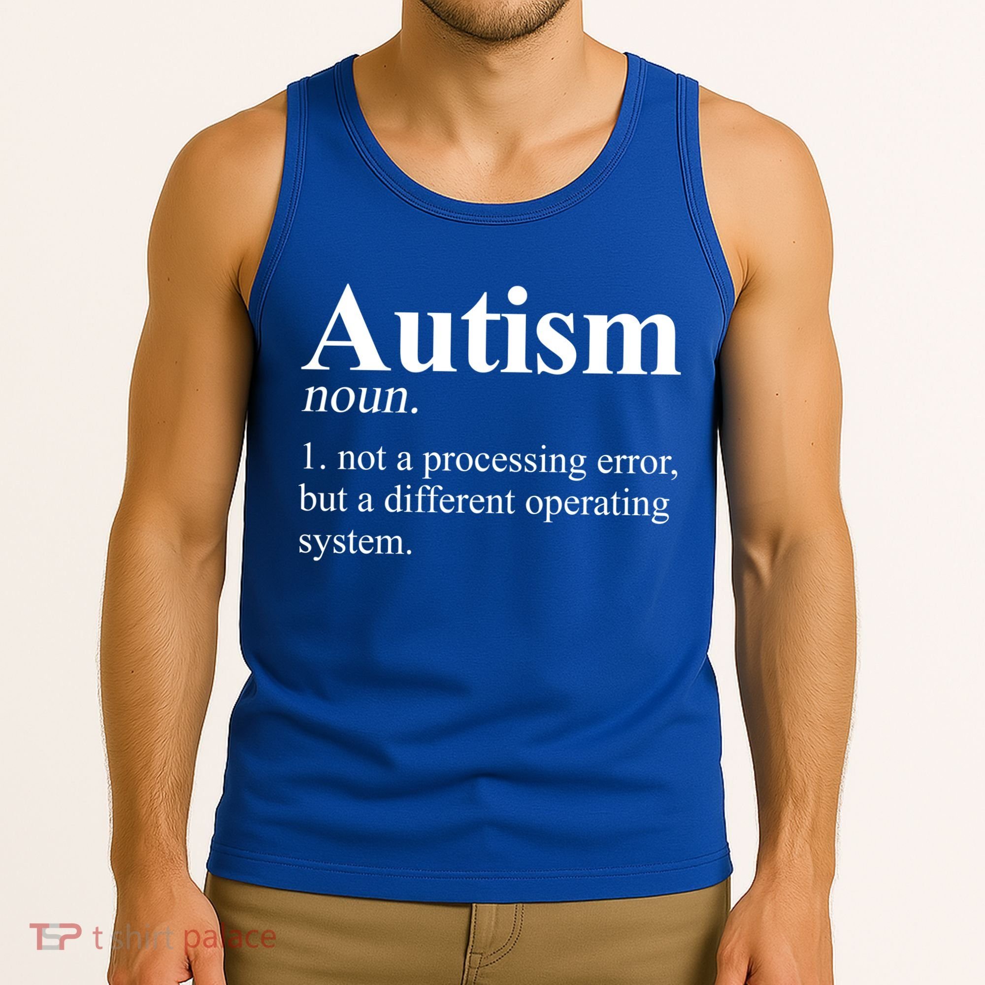 Autism Awareness Definition Gift Tank Top