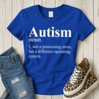 Autism Awareness Definition Gift Women's T-Shirt thumb 3
