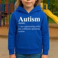 Autism Awareness Definition Gift Kids Hoodie thumb 3