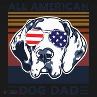 All American Dog Dad Tote Bag thumb 4