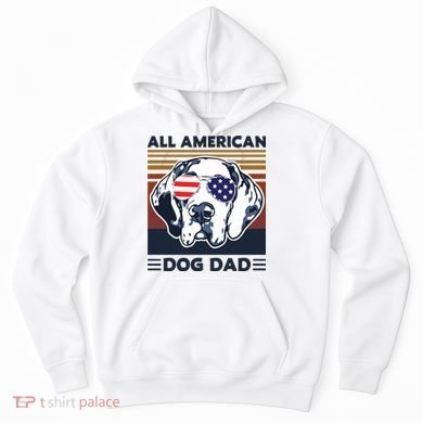All American Dog Dad Hoodie
