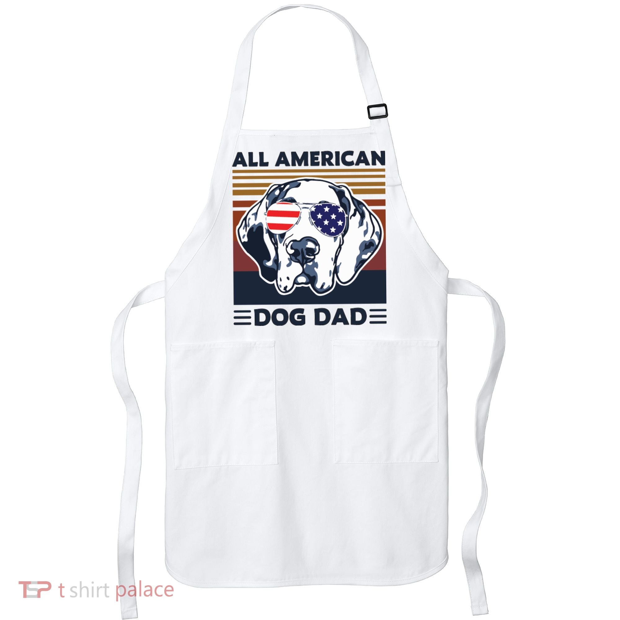 All American Dog Dad Apron