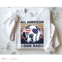 All American Dog Dad Sweatshirt thumb 2
