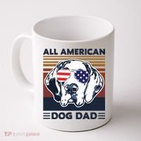 All American Dog Dad Coffee Mug thumb 0