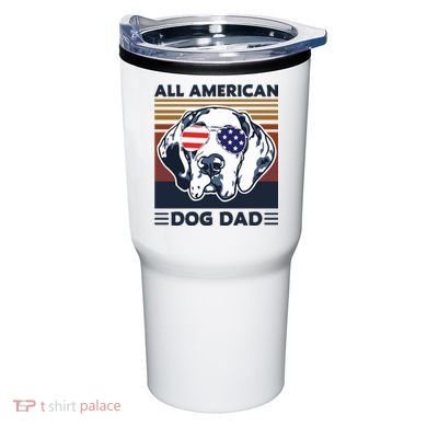 All American Dog Dad Tumbler