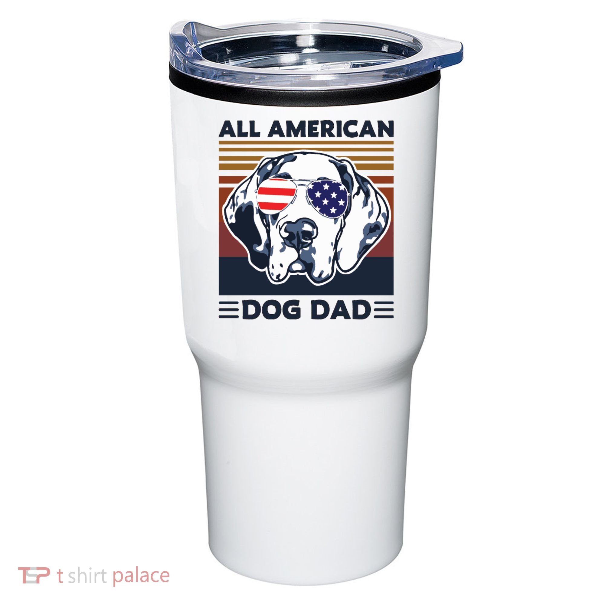 All American Dog Dad Tumbler