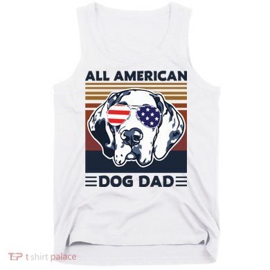 All American Dog Dad Tank Top