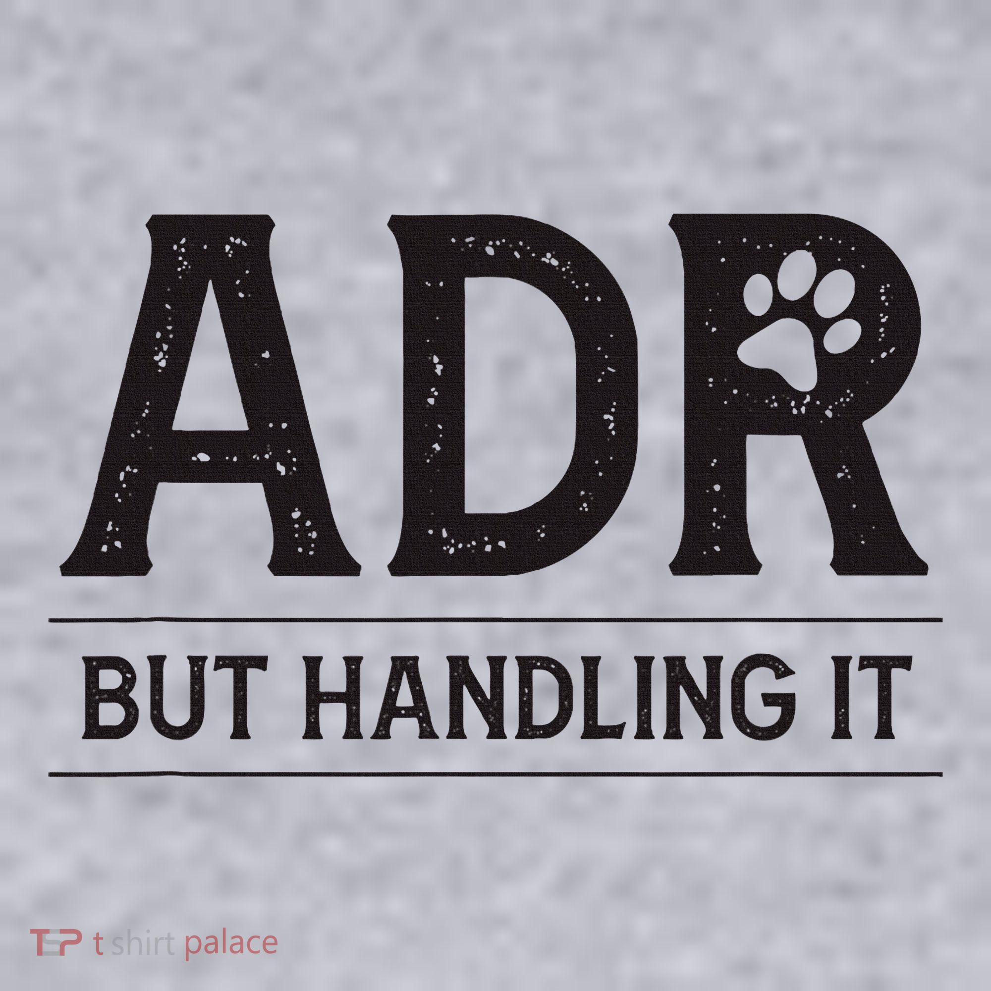 Adr AinT Doin Right But Handling It Funny Vet Tech Vet Dk. Women's Sweatshirt