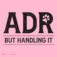 Adr AinT Doin Right But Handling It Funny Vet Tech Vet Dk. Coaster thumb 2