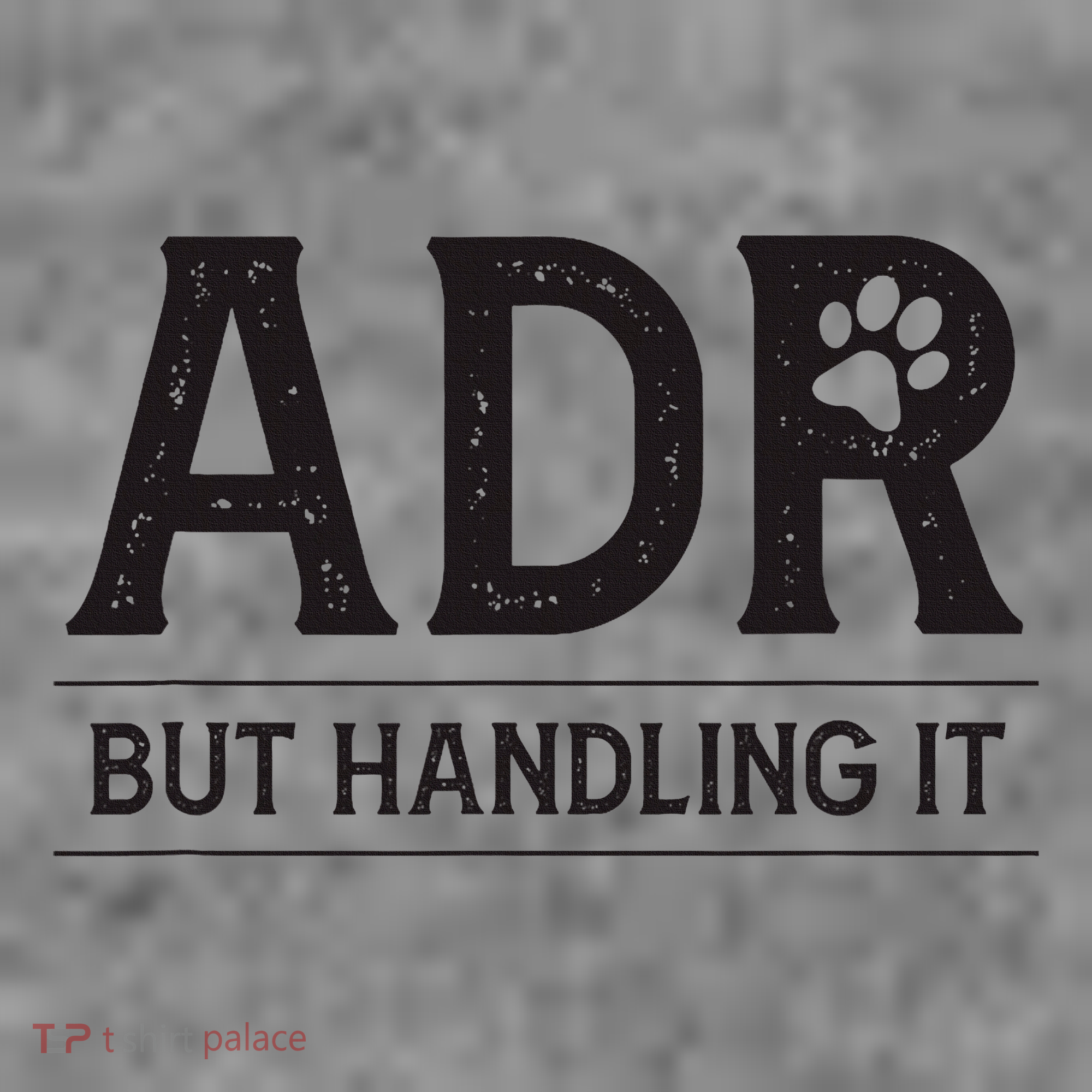 Adr AinT Doin Right But Handling It Funny Vet Tech Vet Dk. Toddler Hoodie