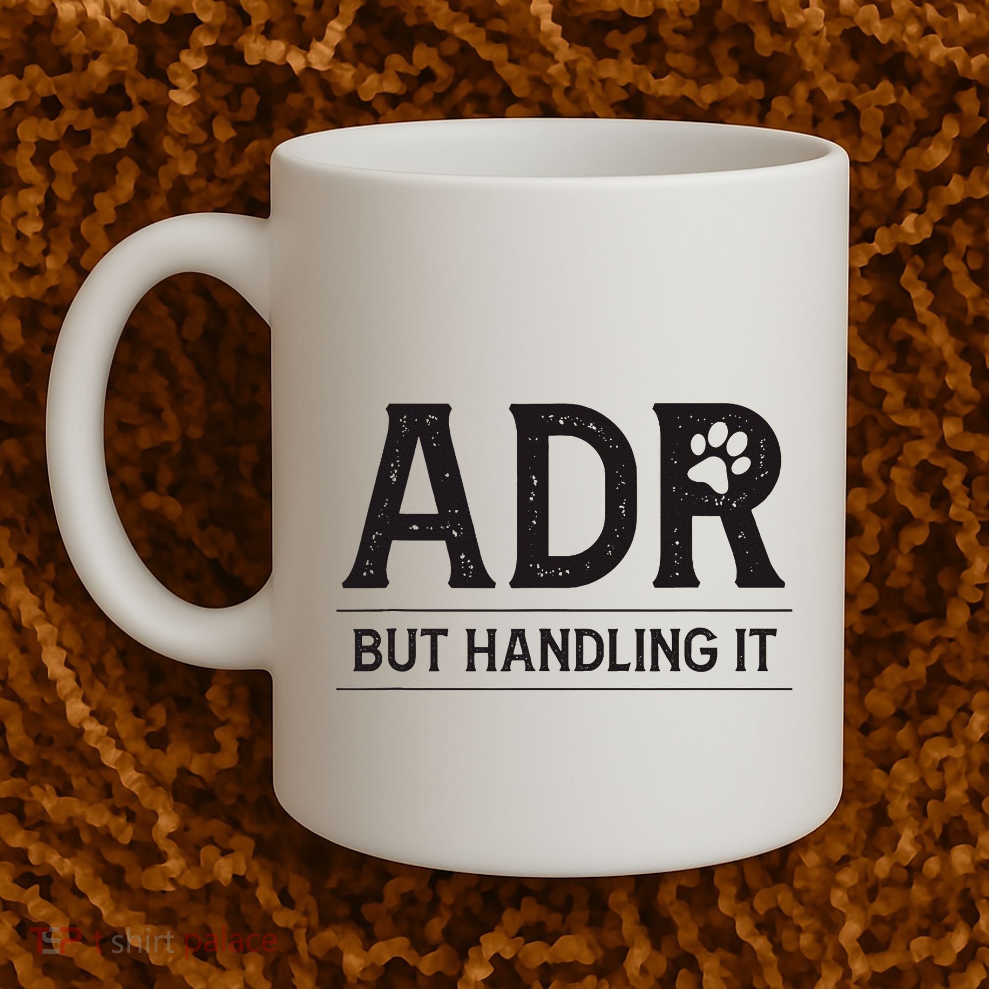 Adr AinT Doin Right But Handling It Funny Vet Tech Vet Dk. Coffee Mug