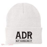 Adr AinT Doin Right But Handling It Funny Vet Tech Vet Dk. Beanie thumb 0