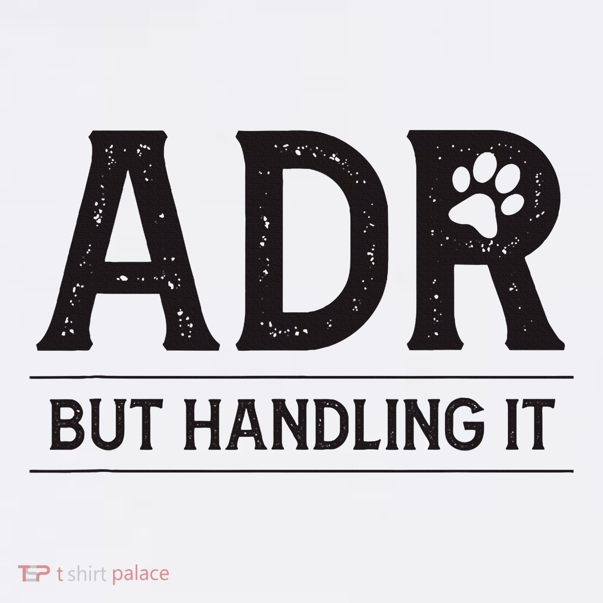 Adr AinT Doin Right But Handling It Funny Vet Tech Vet Dk. Women's Hoodie