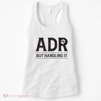 Adr AinT Doin Right But Handling It Funny Vet Tech Vet Dk. Women's Tank Top thumb 0