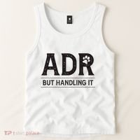 Adr AinT Doin Right But Handling It Funny Vet Tech Vet Dk. Tank Top thumb 2