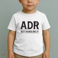 Adr AinT Doin Right But Handling It Funny Vet Tech Vet Dk. Toddler T-Shirt thumb 2