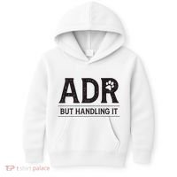 Adr AinT Doin Right But Handling It Funny Vet Tech Vet Dk. Kids Hoodie thumb 0