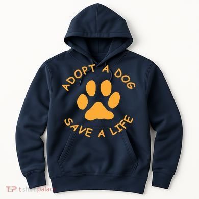 Adopt A Dog Save A Life Tee Rescue Dog Hoodie