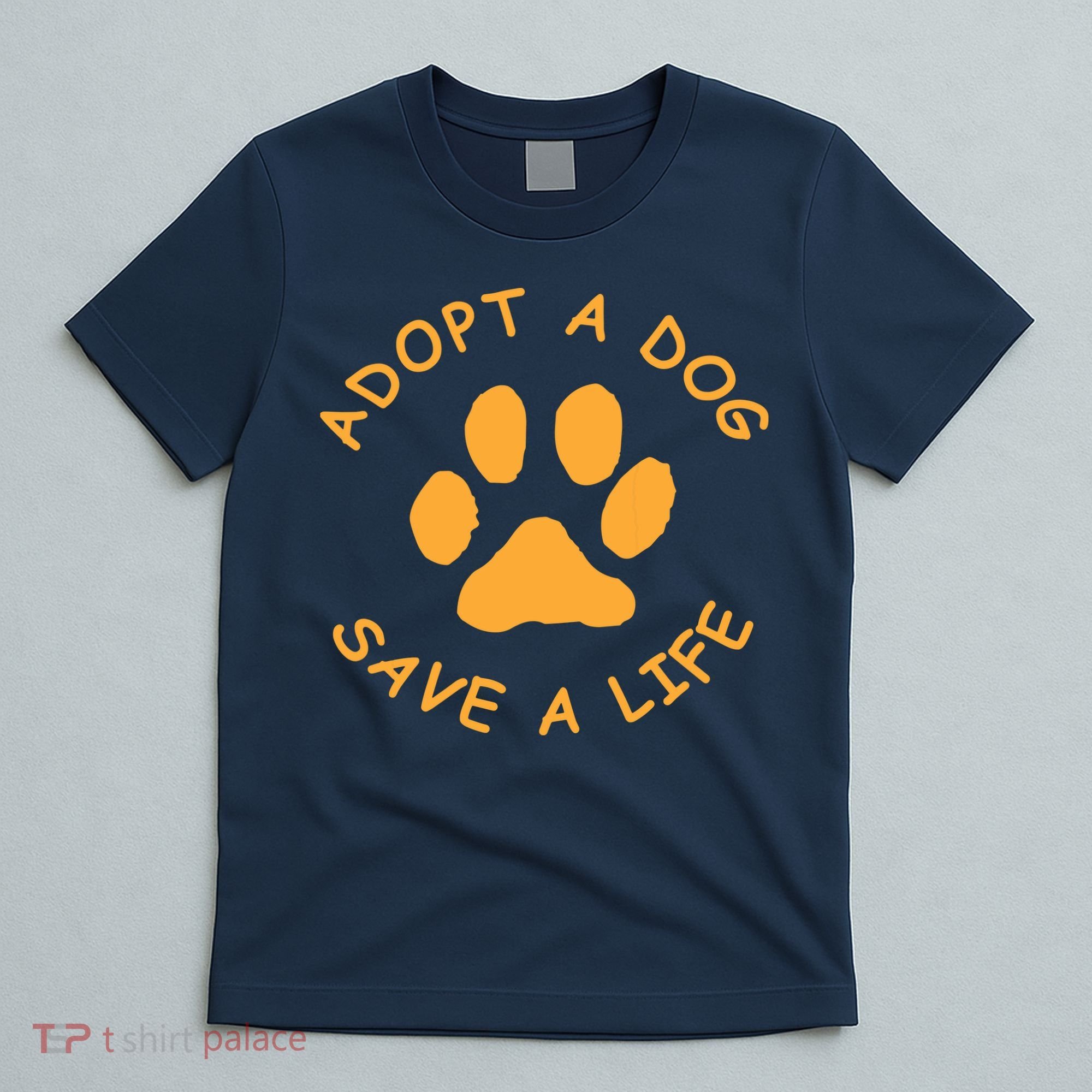 Adopt A Dog Save A Life Tee Rescue Dog T-Shirt