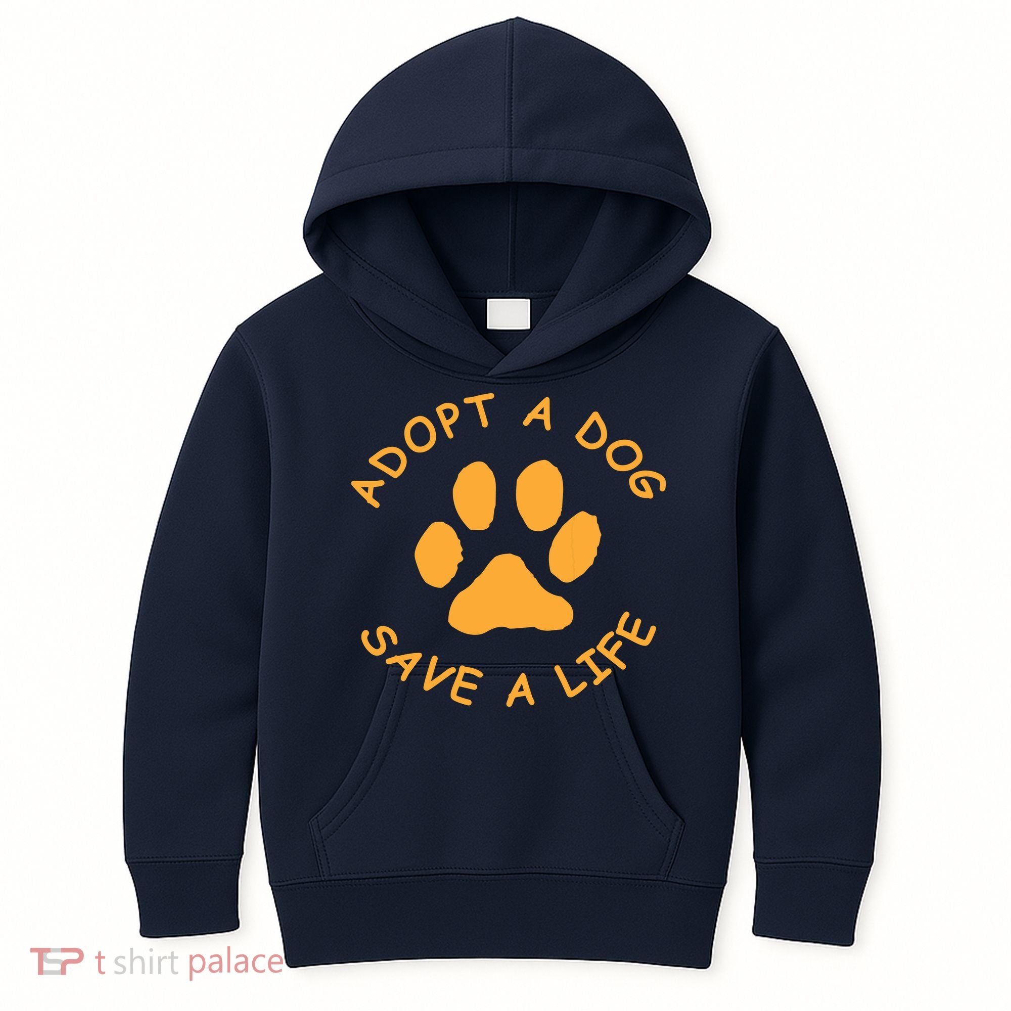 Adopt A Dog Save A Life Tee Rescue Dog Kids Hoodie