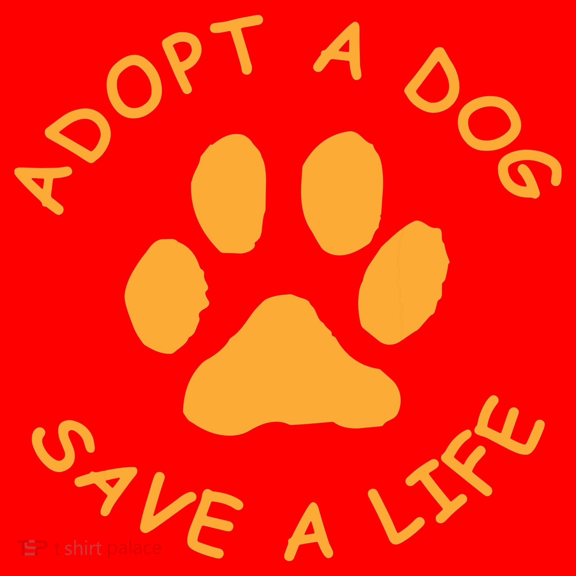 Adopt A Dog Save A Life Tee Rescue Dog Santa Hat