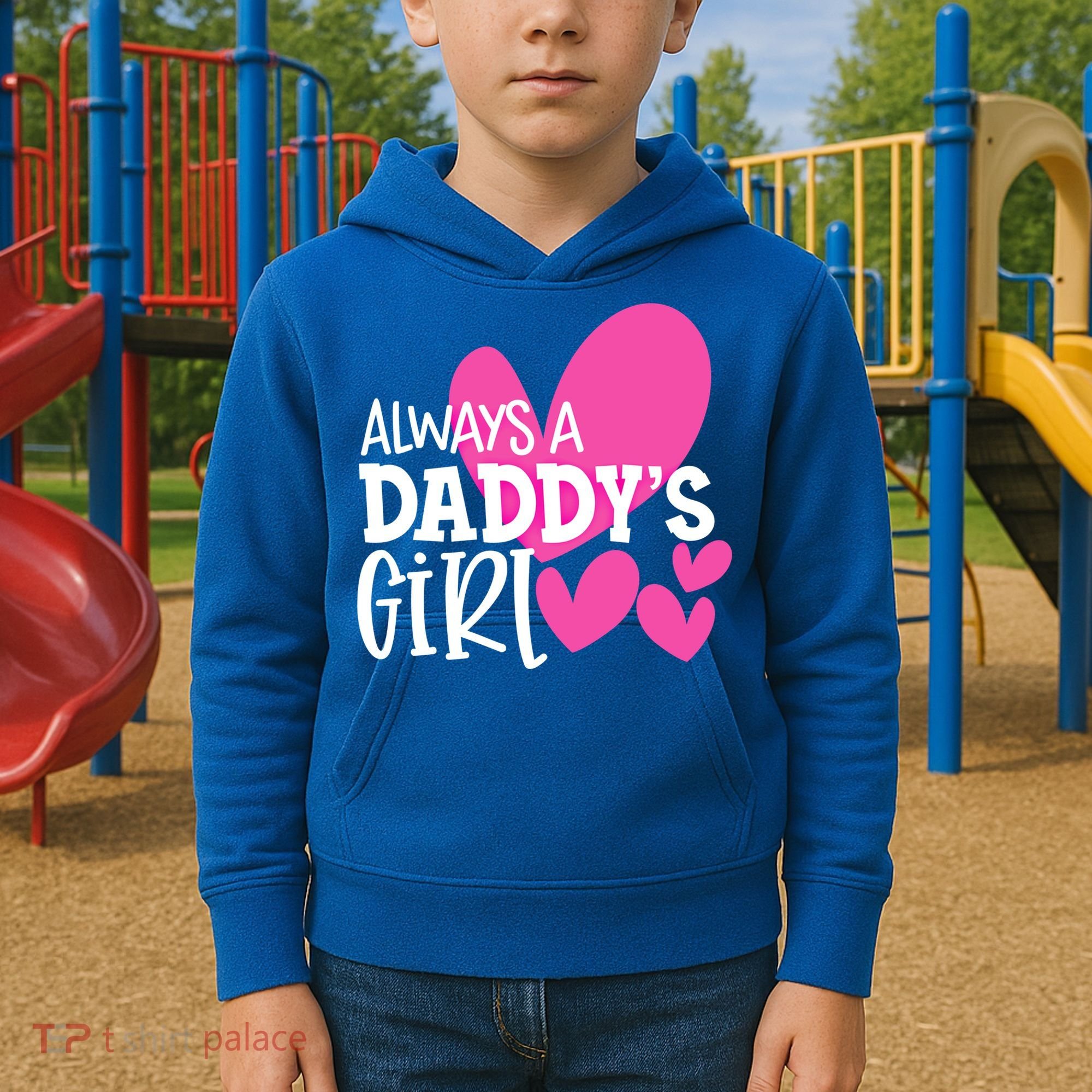 Always A Daddys Gift Daughter Gift Kids Hoodie